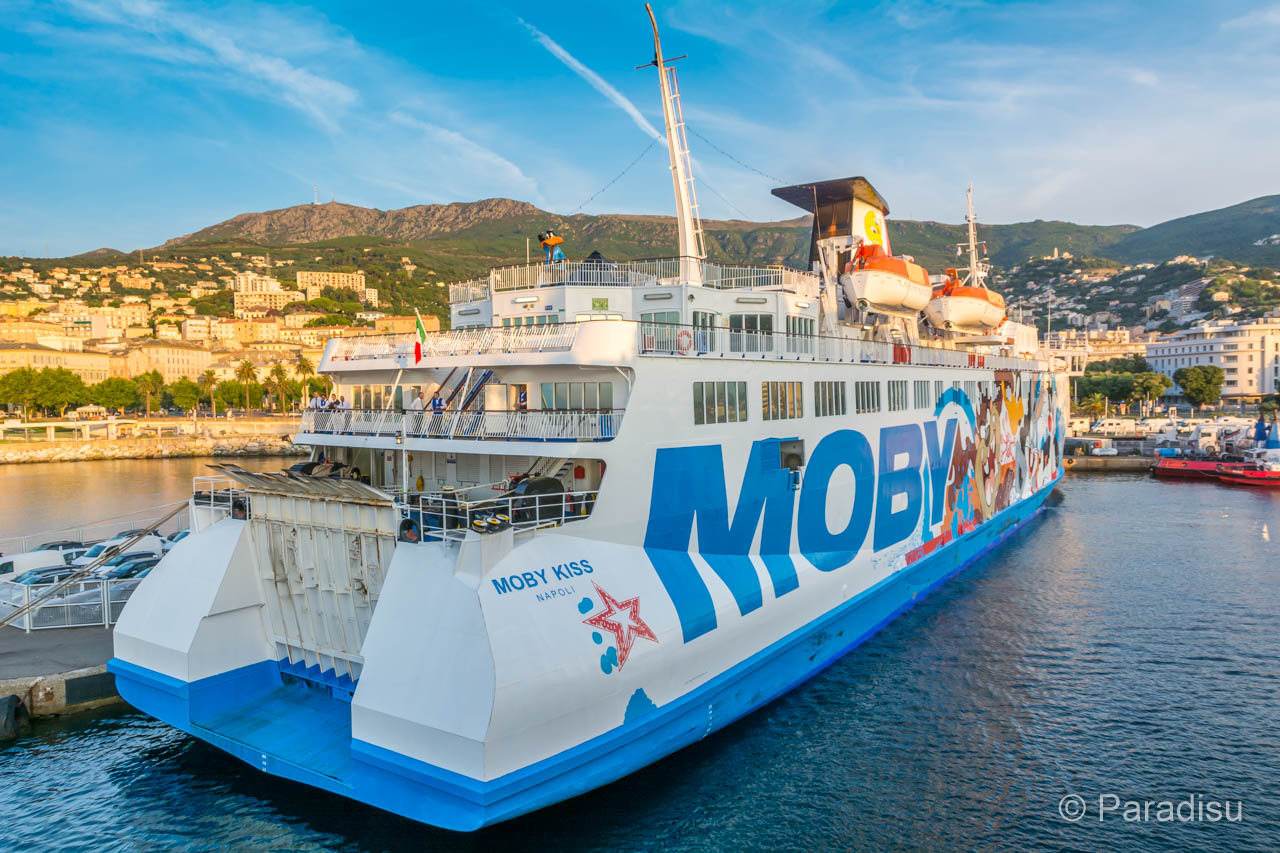 Korsika Fähre Moby Lines