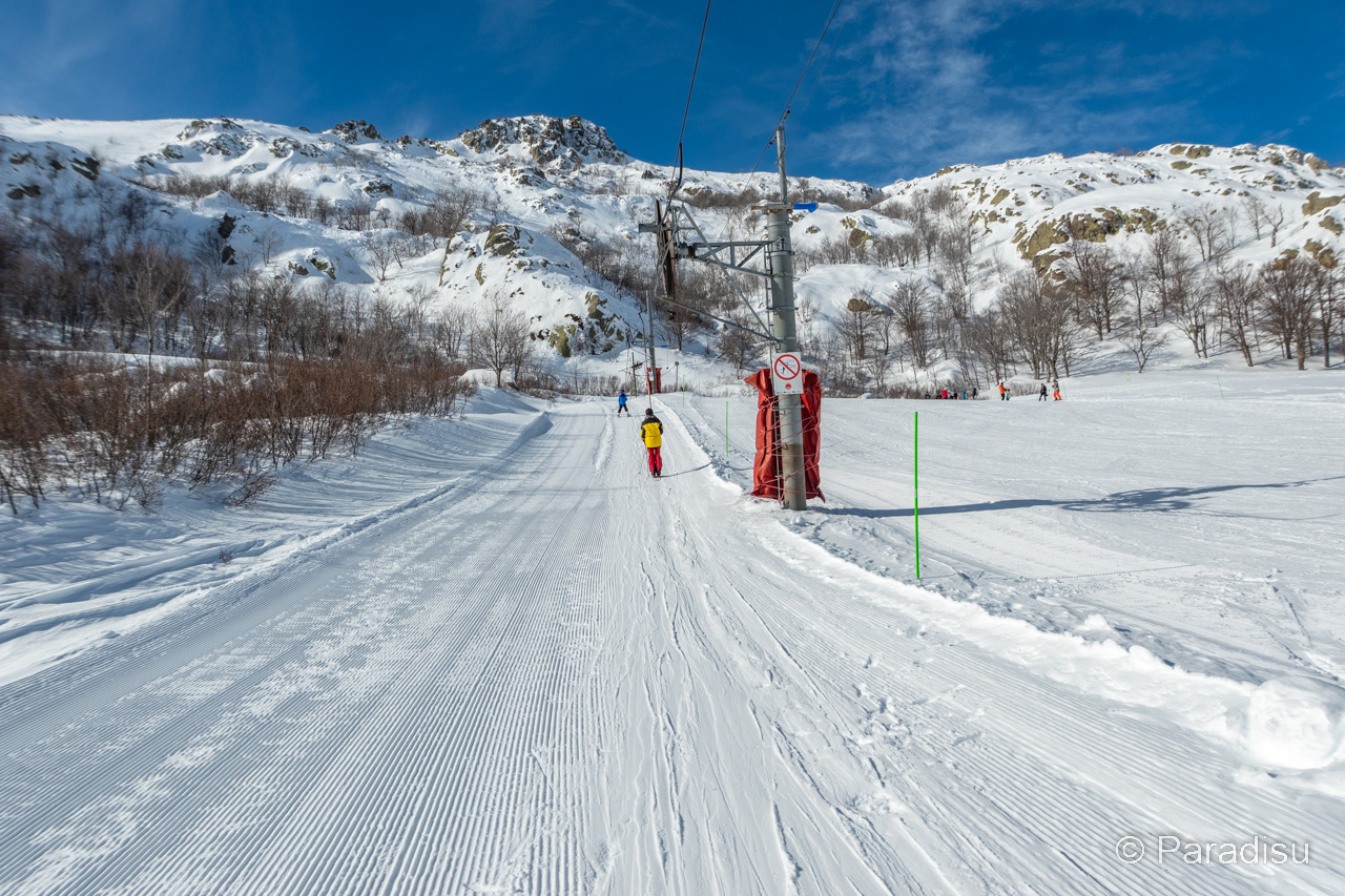 Skigebiet Ghisoni Capanelle Skilift U Purine