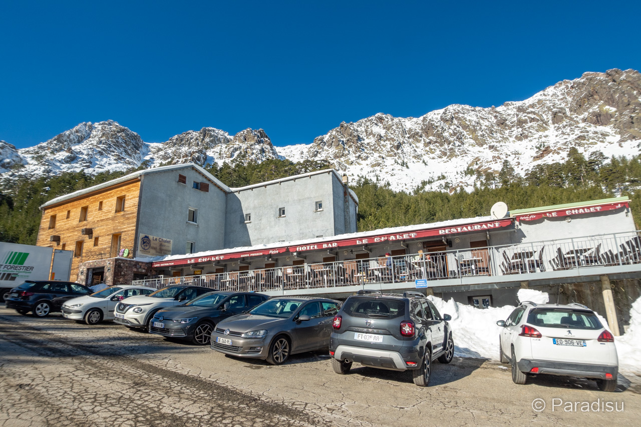 Skigebiet Haut-Asco Hôtel Le Chalet