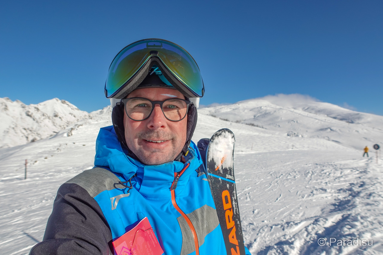 Martin Lendi in der Skistation Val d'Ese