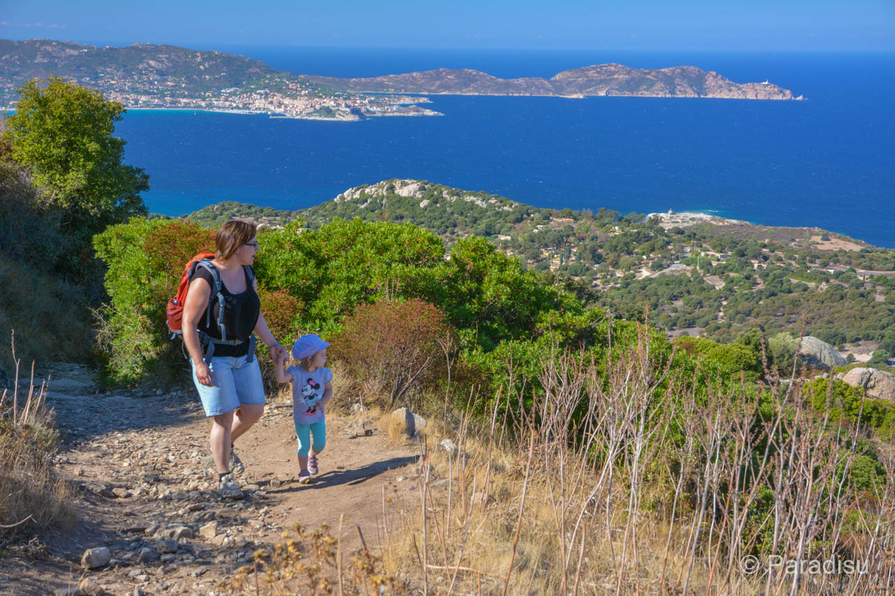 Wanderung auf Korsika mit Kindern - Occi