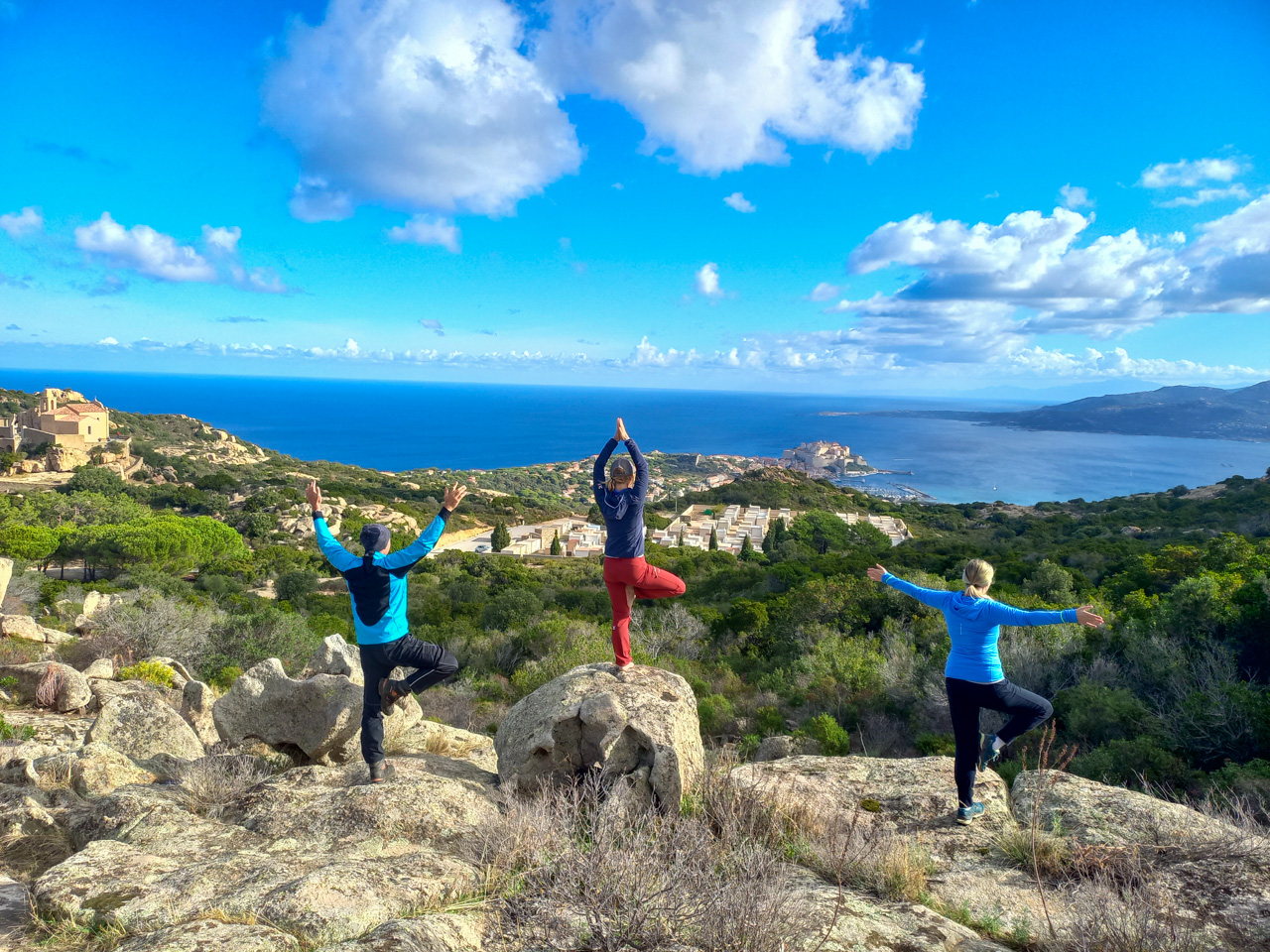 Yoga auf Korsika mit Marie